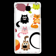 Coque LG F5 Humour de chats