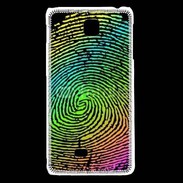 Coque LG F5 Empreintes digitales de couleur