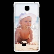 Coque LG F5 Bébé à la plage