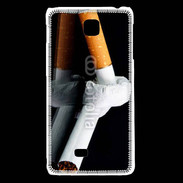 Coque LG F5 Cigarette effet miroir
