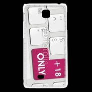 Coque LG F5 Clavier sexy 4