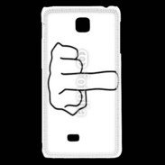 Coque LG F5 Fuck 1