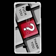 Coque LG F5 Humour clavier ordinateur
