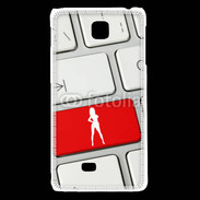 Coque LG F5 Clavier sexy 10