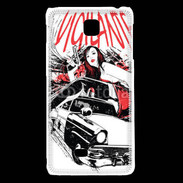 Coque LG F5 Vigilante au féminin