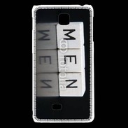 Coque LG F5 Dés MEN 1