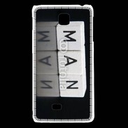Coque LG F5 Dés MAN 1