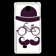 Coque LG F5 Moustache vélo 10