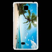 Coque LG F5 Belle plage ensoleillée 1