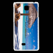 Coque LG F5 Belle plage 3