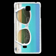 Coque LG F5 Lunette de soleil sur la plage