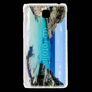 Coque LG F5 Crique paradisiaque 