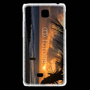 Coque LG F5 Couple romantique sur la plage