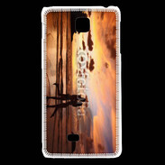 Coque LG F5 Couple romantique sur la plage 2