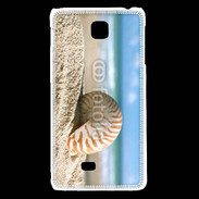 Coque LG F5 Coquillage sur la plage 5