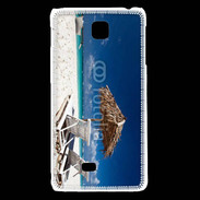Coque LG F5 Vue sur la plage