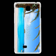 Coque LG F5 Plage Ibiza