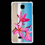 Coque LG F5 Fleurs à la plage