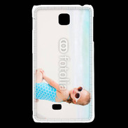 Coque LG F5 Petite fille à la plage