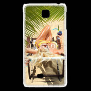 Coque LG F5 Femme sexy à la plage 25