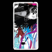 Coque LG F5 Graffiti style femme