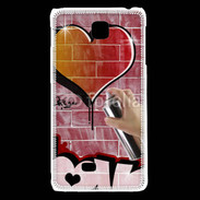 Coque LG F5 Love graffiti