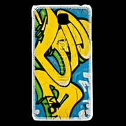 Coque LG F5 Street graffiti 1