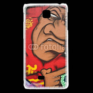 Coque LG F5 Graffiti personnage antipathique