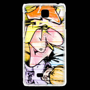 Coque LG F5 Graffiti art 5