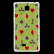 Coque LG F5 Poker vintage 3