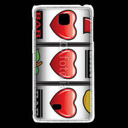 Coque LG F5 Triple coeur machine à sous