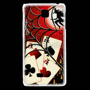 Coque LG F5 Halloween poker