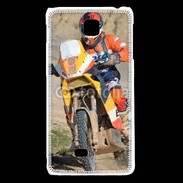 Coque LG F5 Rallie Raid en moto