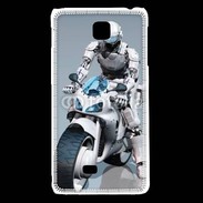 Coque LG F5 Moto du futur