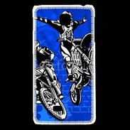 Coque LG F5 Stunt moto 1