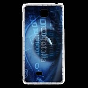 Coque LG F5 oeil de geek