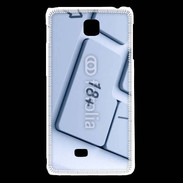 Coque LG F5 Clavier sexy 3