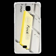 Coque LG F5 clavier fuck
