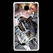 Coque LG F5 Vaisseau spatial sur la lune