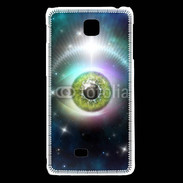 Coque LG F5 Oeil de l'espace