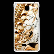 Coque LG F5 Saxophone