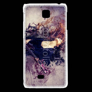 Coque LG F5 Musique vintage