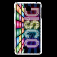 Coque LG F5 Logo Disco