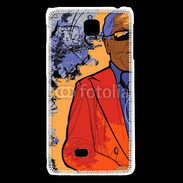 Coque LG F5 Joueur de Saxophone