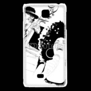 Coque LG F5 Chanteuse de Jazz
