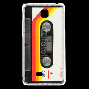 Coque LG F5 Cassette musique