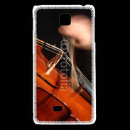 Coque LG F5 Violoncelliste 2