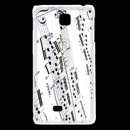 Coque LG F5 Portée de note 5