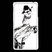 Coque LG F5 DJ en dessin