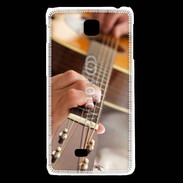 Coque LG F5 Guitariste 1